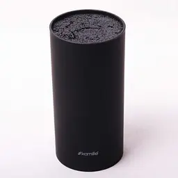 Підставка для ножів Kamille КМ-7605 black - мініатюра 2