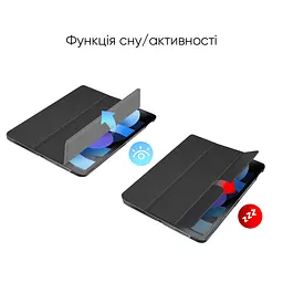Чехол AIRON Premium для iPad Air 4/5-го поколения 10,9" 2020/2022 с защитной пленкой и салфеткой Black - мініатюра 3