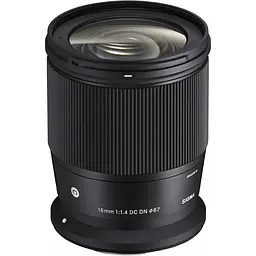 Об'єктив Sigma AF 16mm f/1.4 DC DN Contemporary Canon RF (00-85126-40272-3) [135186] - мініатюра 2