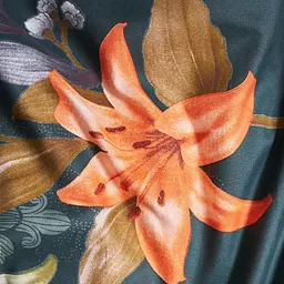 Набір наволочок Moon&Star Мікросатин Premium Floral Nocturne 50х50 см 2 шт - мініатюра 5