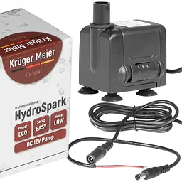 Помпа підйомна Kruger Meier HydroSpark 650 - міні насос 12V, 450 л/год - мініатюра 2