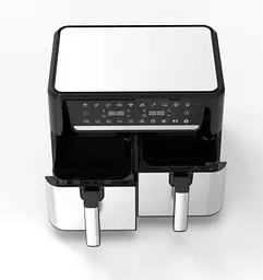Мультипіч-фритюрниця Rotex ROM1210-2XL MulltiFry Duo (12л) - мініатюра 2