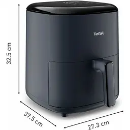 Мультипіч Tefal Easy Fry Max 1500 Вт чорна (EY245B10) - мініатюра 4