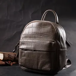 Жіноча шкіряна сумка Vintage 18х20х9 см sum0024766 - мініатюра 7