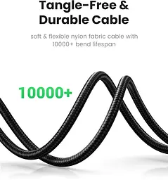 Аудіо-кабель Ugreen 3.5mm M to 3.5mm M 1.0m AV112 (Black) (50361) - мініатюра 3
