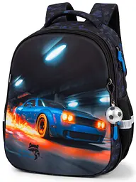 Шкільний ортопедичний рюкзак для хлопчика з Машиною School Standard 38х30х18 см для першокласника (170-73)
