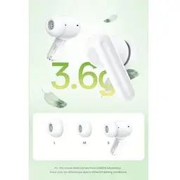Бездротові навушники Ugreen HiTune P3 WS207 TWS стерео білі WS207 - мініатюра 3