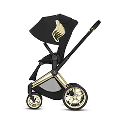 Прогулянкова коляска Cybex Priam JS Wings black (519001979) - мініатюра 4