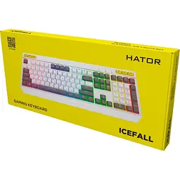 Клавіатура Hator Icefall White (HTK405UA) [119195] - мініатюра 6