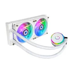 Система охолодження для комп’ютерного процесора Cooler Master MasterLiquid PL240 Flux MLY-D24M-A23PZ-RW White