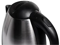 Електрочайник Liberton LEK-6800, Inox, 1500W, 1.8л, дисковий, нержавіюча сталь/пластик, індикатор рівня води, захист від перегріву, захист від включення без води - мініатюра 3