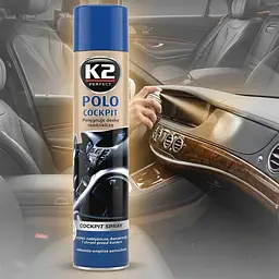 Поліроль торпеди спрей K2 Polo Man Чоловічий аромат 750 мл (K407MA0)