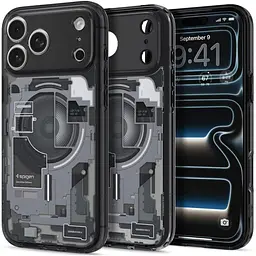 Чохол Spigen Ultra Hybrid MagSafe Zero One для Apple iPhone 17 Pro Black (ACS10353) [149405] - мініатюра 3