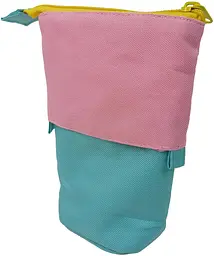 Пенал-органайзер Pop-up Pencil Case Stephen Joseph 17(10)x12x6 см поліестер рожевий з салатовим - мініатюра 5