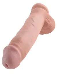 Фалоімітатор King Cock 11" 29 см тілесний - мініатюра 3
