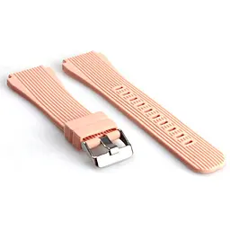 Силіконовий ремінець Watchbands Galaxy для Samsung Gear S3 Samsung Galaxy Watch 46mm - бежевий (WB001GALAXYBEIGE) - мініатюра 2