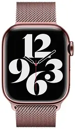 Ремінець DK Metallic Band Milanes Loop Magnetic для Apple Watch 38mm Rose [47169] - мініатюра 3
