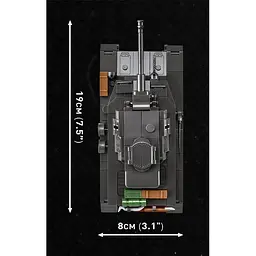 Конструктор Cobi Company of Heroes 3 Танк Panzer IV, масштаб 1:35, 610 деталей (COBI-3045) - мініатюра 7