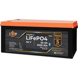 Акумулятор LogicPower LiFePO4 64V [64V/50Ah/3200Wh] [38462] [151996] - мініатюра 3