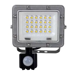Прожектор LED Violux CARBON-S 20W 5000K 2000lm IP65 з датчиком ( 400212 ) - мініатюра 3