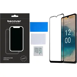 Захисне скло BeCover для Nokia G22 Black (709249) - мініатюра 2