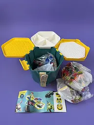 Конструктор дитячий для хлопчика у відрі Sluban "Блакитне відро" (Bucket), 334 деталі M38-B0829