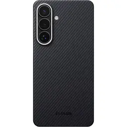 Чохол Pitaka Edge Case Aaron Button 600D Twill для Samsung Galaxy S26 Plus Black/Grey (KS2601S)