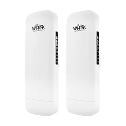 Комплект бездротового моста WiFi Wi-Tek WI-CPE800-KIT V3 5GHz, 867Mbps, 5km, 2x1000Mbps, PoE IN/LAN OUT, Cloud (73-00259)