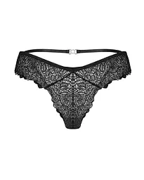 Трусики Obsessive Iliosa 2XL/3XL (чорний) - мініатюра 6