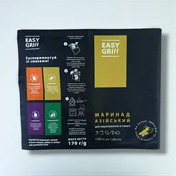 Маринад в пакеті EASY GRILL «Азійський» 170 г Купити в Україні - мініатюра 5
