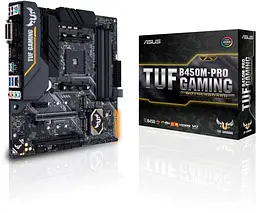 Материнська плата ASUS TUF Gaming B450M-PRO GAMING (TUF B450M-PRO GAMING) (Socket AM4, AMD B450, Micro-ATX) Б/в - мініатюра 6