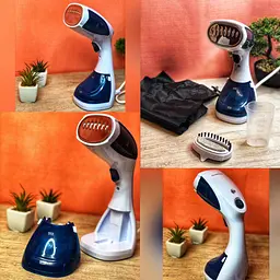 Відпарювач ручний для одягу Glamouric Steamer Df-019 пароочисник для речей та штор 1100 Вт Білий - мініатюра 6