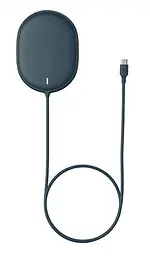 Бездротовий зарядний пристрій Baseus Light Magnetic 15 W WXQJ-03 Blue - мініатюра 3