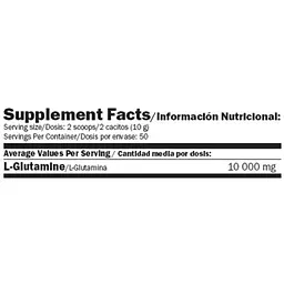 Амінокислота Amix L-Glutamine 300 г - мініатюра 2