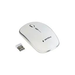 Мишка Gembird MUSW-4B-01-W White (MUSW-4B-01-W) - мініатюра 2