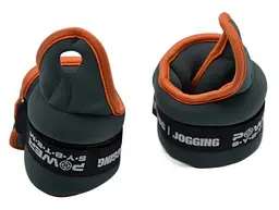 Обважнювачі-манжети для ніг та рук Power System PS-4043 Wrist Weights (2 шт*0.5 кг) (PS-4043_Grey) - мініатюра 5