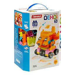Конструктор "Денди 5" 231 деталь коробка (71375)