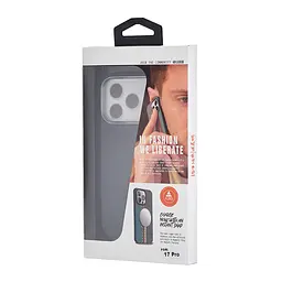 Чохол Luxo Free Air CarBon with MagSafe iPhone 17 PRO Black - мініатюра 2