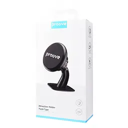 Тримач в машину Proove Attraction Holder Paste Type чорний (34912) - мініатюра 2