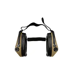 Активні навушники Sordin Supreme Mil Aux Neckband Пісочний - мініатюра 4