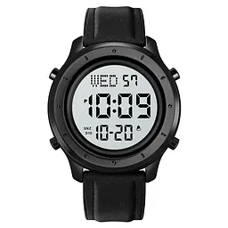 Skmei 1864LBKWT Black-White Leather SALE