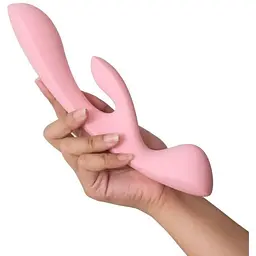 Вібратор-кролик Satisfyer Triple Oh Pink - мініатюра 6