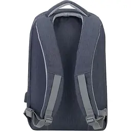 Сумка для ноутбука Rivacase 15.6" Dark Grey (7562) (7562 (Dark Grey)) - мініатюра 6