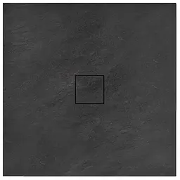 Душовий піддон Rea black Stone 90x90 REA-K9601, Чорний
