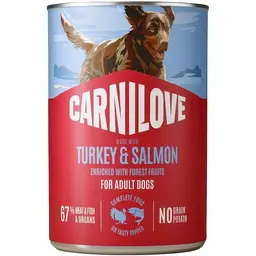 Вологий корм для собак Carnilove Salmon & Turkey паштет лосось та індичка 400 г