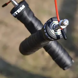 Скакалка швидкісна Power System PS-4079 Hi-Spedd Jump Rope Black 3 м (4079BR-0) - мініатюра 2