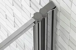 Шторка для ванни Rea Idea 120 см складана REA-W0850, Універсальна - мініатюра 5