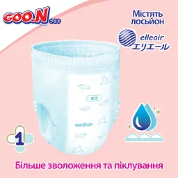 Трусики-підгузки GOO.N Plus для дітей 13-28 кг (розмір XXL, унісекс, 28 шт) - мініатюра 3