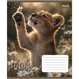Набір зошитів 1 Вересня Wildlife is beautiful А5 18 аркушів у клітинку 25 шт. (769144) - мініатюра 5