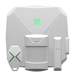 Комплект бездротової охоронної системи Tiras Orion NOVA X. Alarm kit White, з датчиком руху з вбудованою сиреною (21-00154) - мініатюра 1